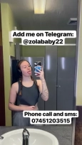 Add me on Telegram zolababy22 very 