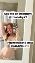 Add me on Telegram zolababy22 Very skilled and Naughty experienced in Hot Sexx 